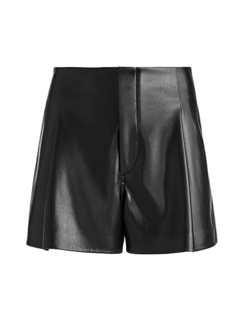 Alice & Olivia Steffie Vegan Leather Women’s Shorts